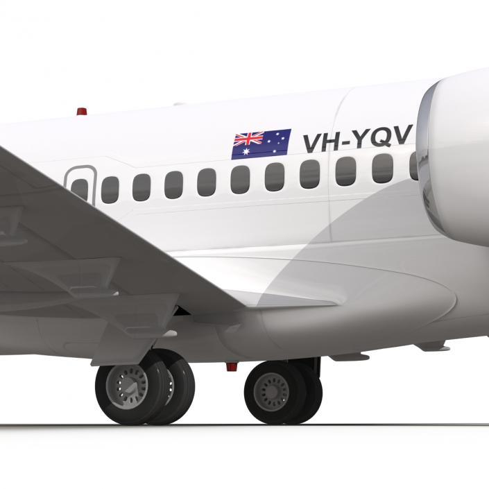 Boeing 717-200 Qantas Airways 3D model