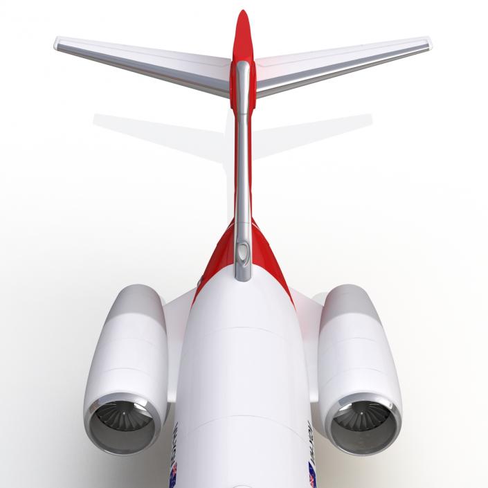 Boeing 717-200 Qantas Airways 3D model