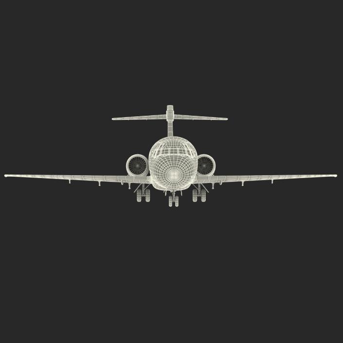 Boeing 717-200 Qantas Airways 3D model