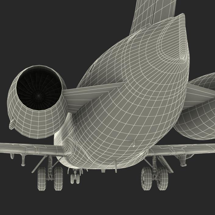 Boeing 717-200 Qantas Airways 3D model