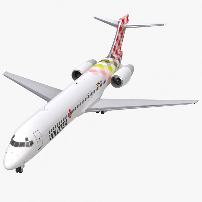 Boeing 717 200 Volotea 3D