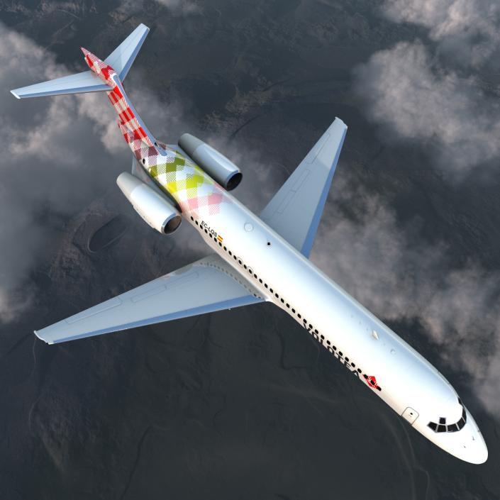 Boeing 717 200 Volotea 3D