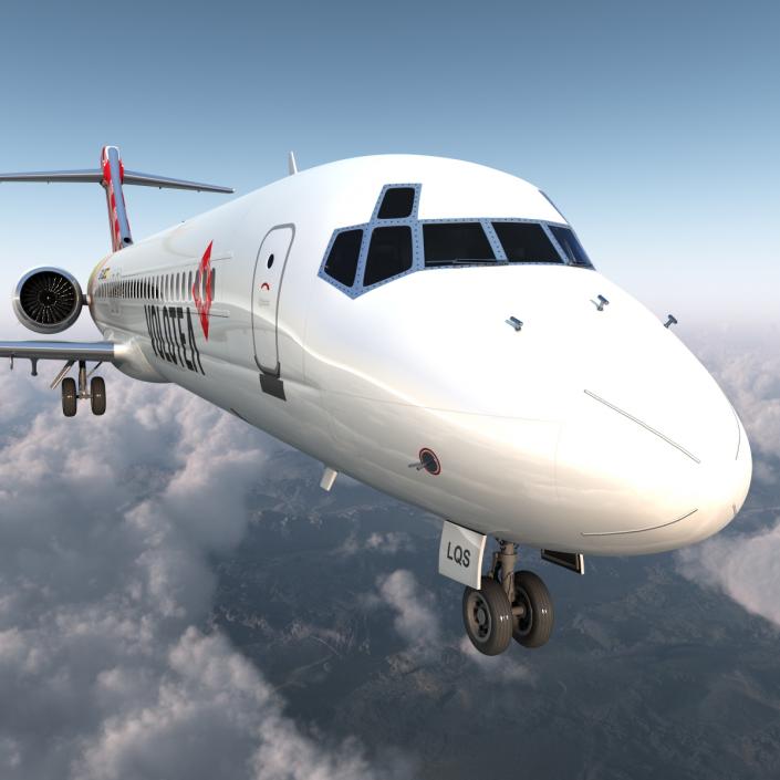 Boeing 717 200 Volotea 3D