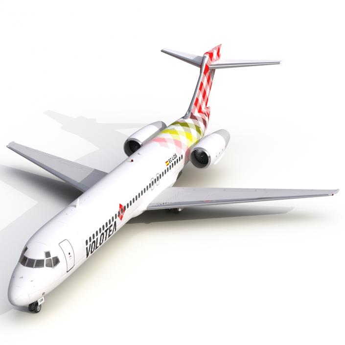 Boeing 717 200 Volotea 3D