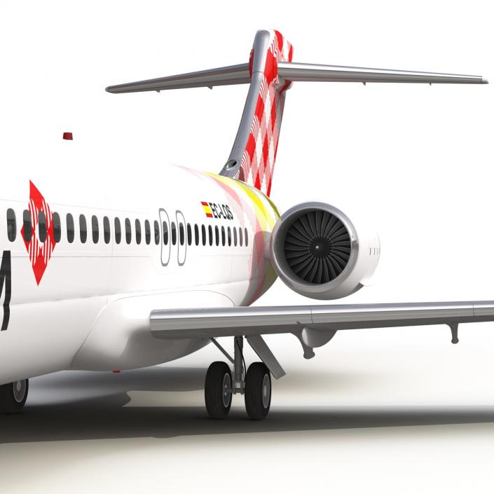 Boeing 717 200 Volotea 3D