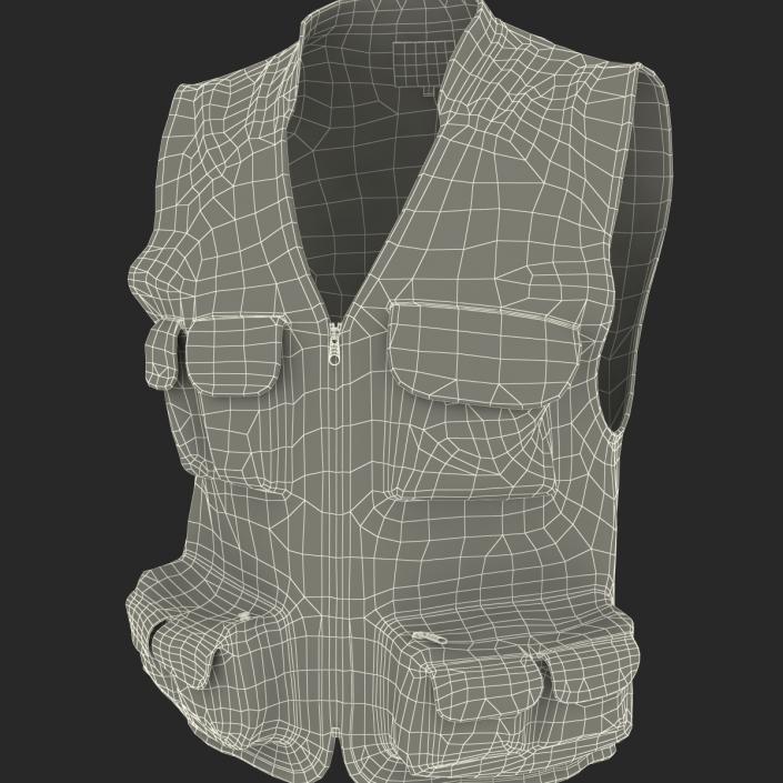 Fishing Vest 3D