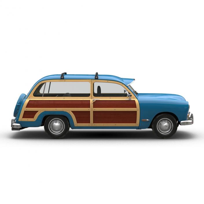 Generic Retro Car 3D