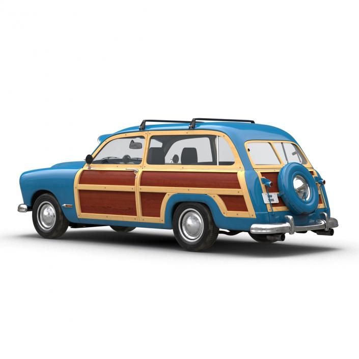 Generic Retro Car 3D