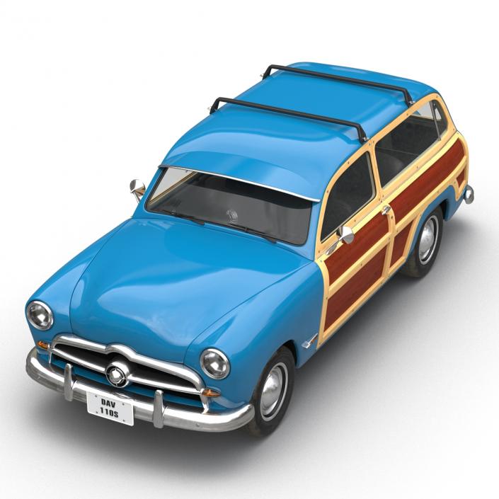 Generic Retro Car 3D