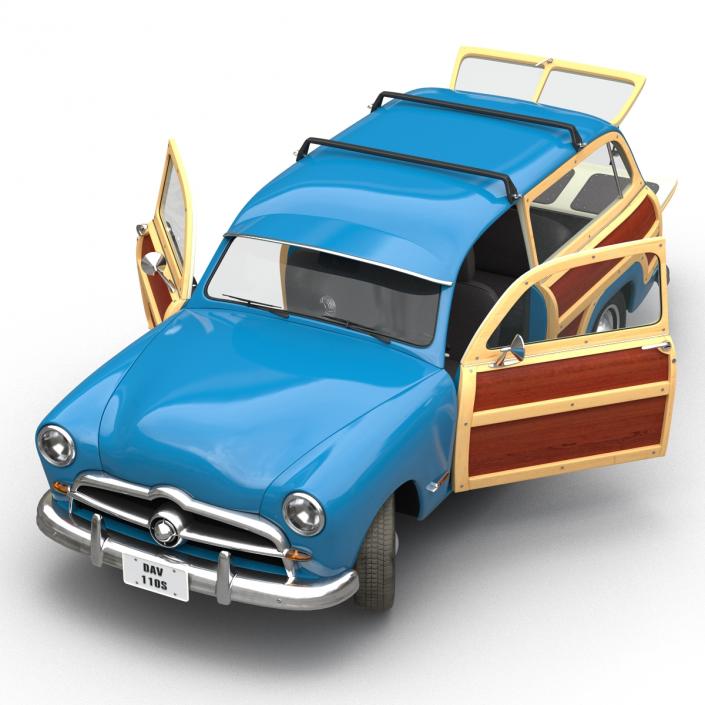 Generic Retro Car 3D