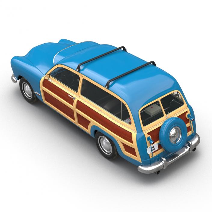 Generic Retro Car 3D