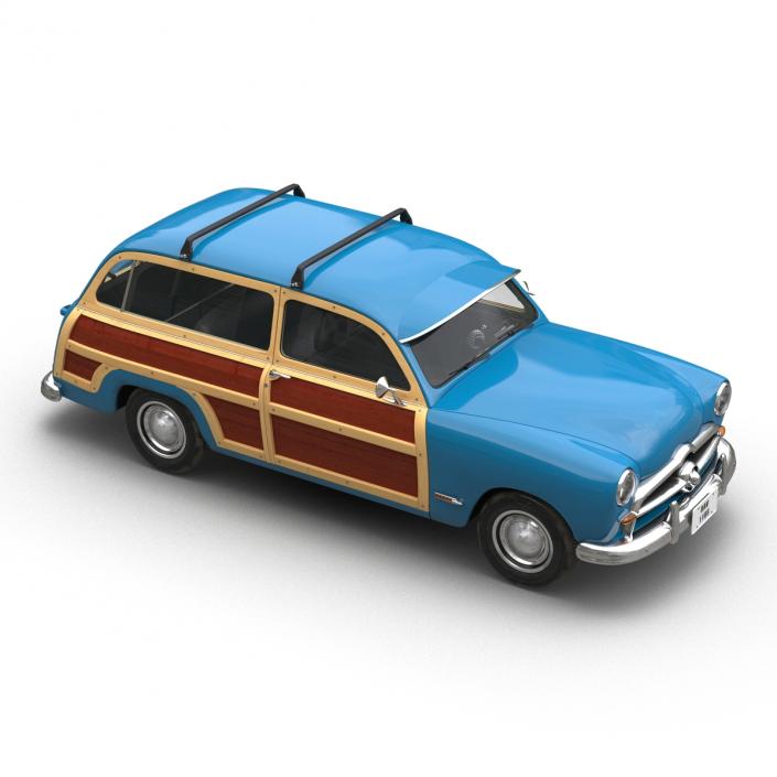 Generic Retro Car 3D