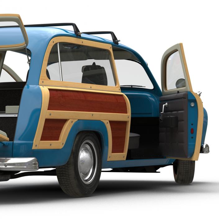 Generic Retro Car 3D