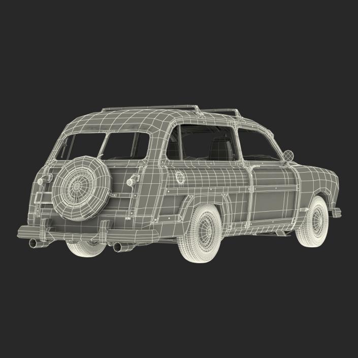 Generic Retro Car 3D