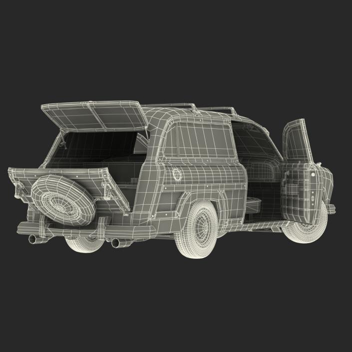 Generic Retro Car 3D