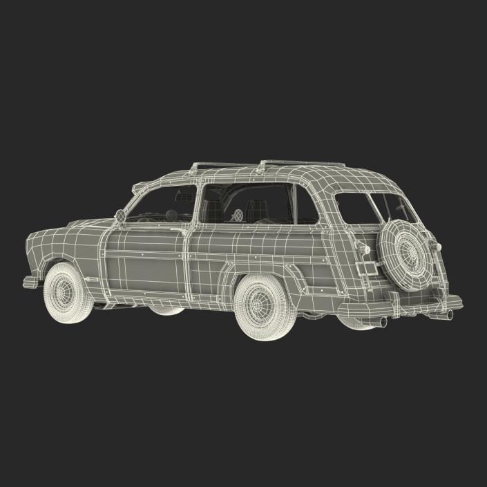 Generic Retro Car 3D