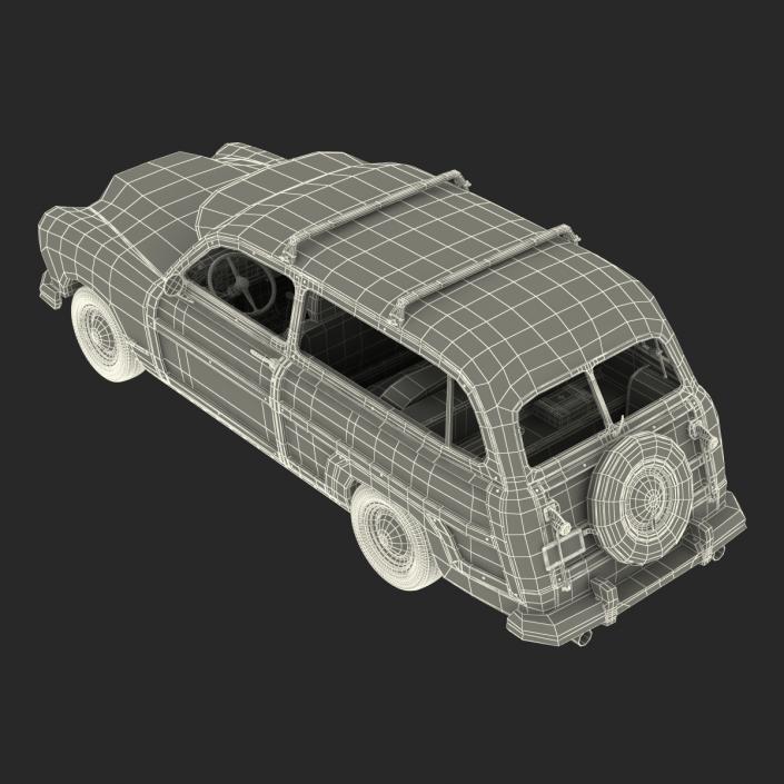 Generic Retro Car 3D