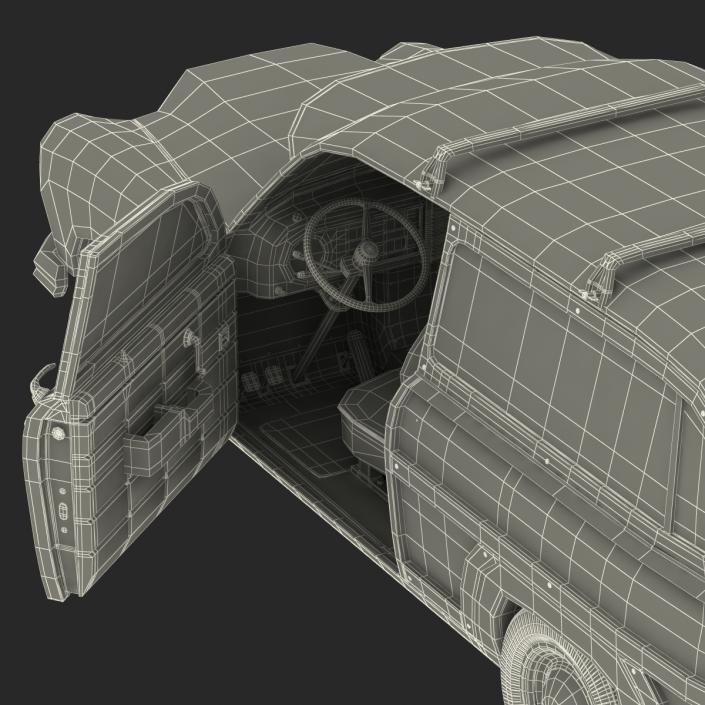 Generic Retro Car 3D