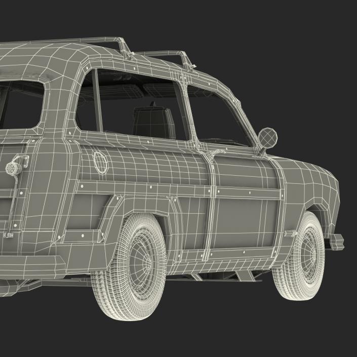 Generic Retro Car 3D