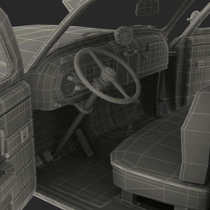 Generic Retro Car 3D