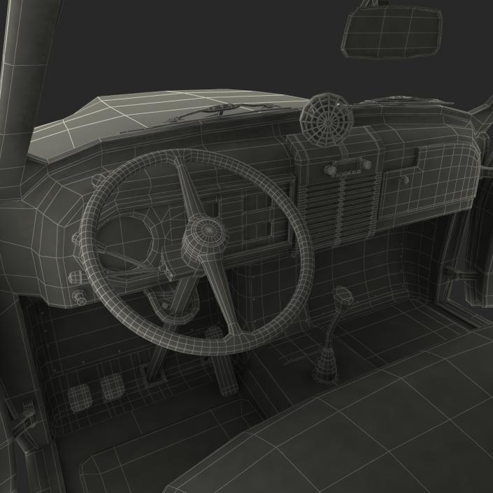 Generic Retro Car 3D