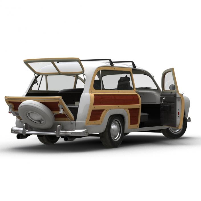 Generic Retro Car 3 3D model