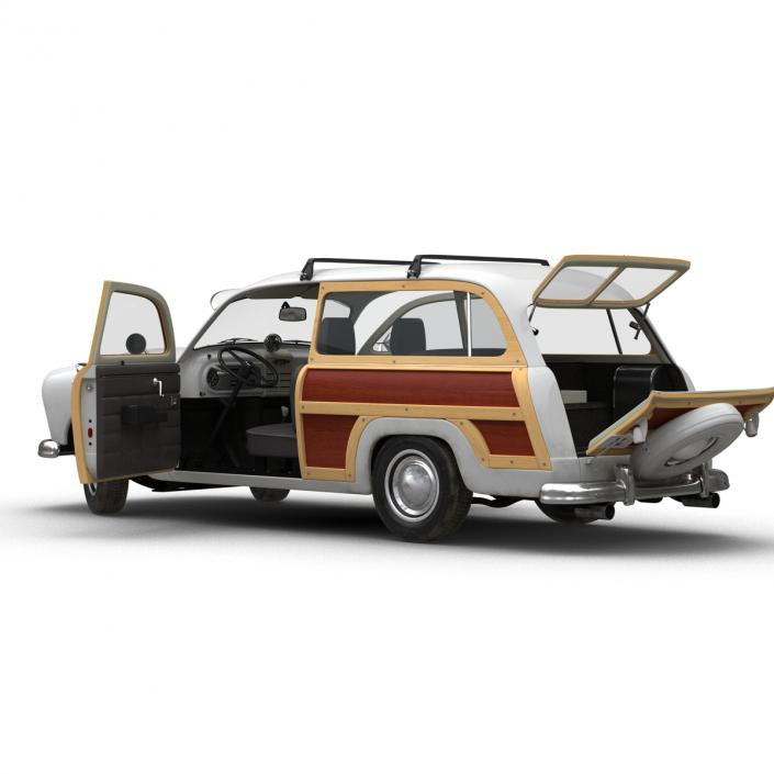 Generic Retro Car 3 3D model