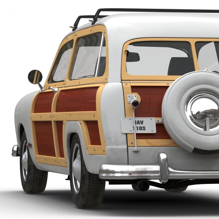 Generic Retro Car 3 3D model