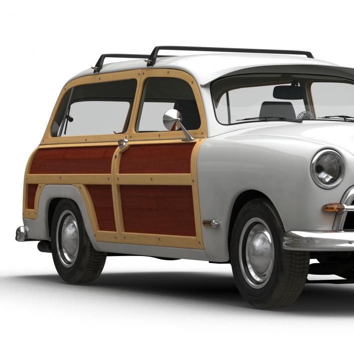 Generic Retro Car 3 3D model