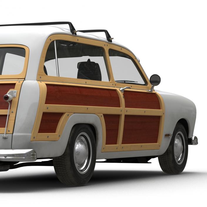 Generic Retro Car 3 3D model