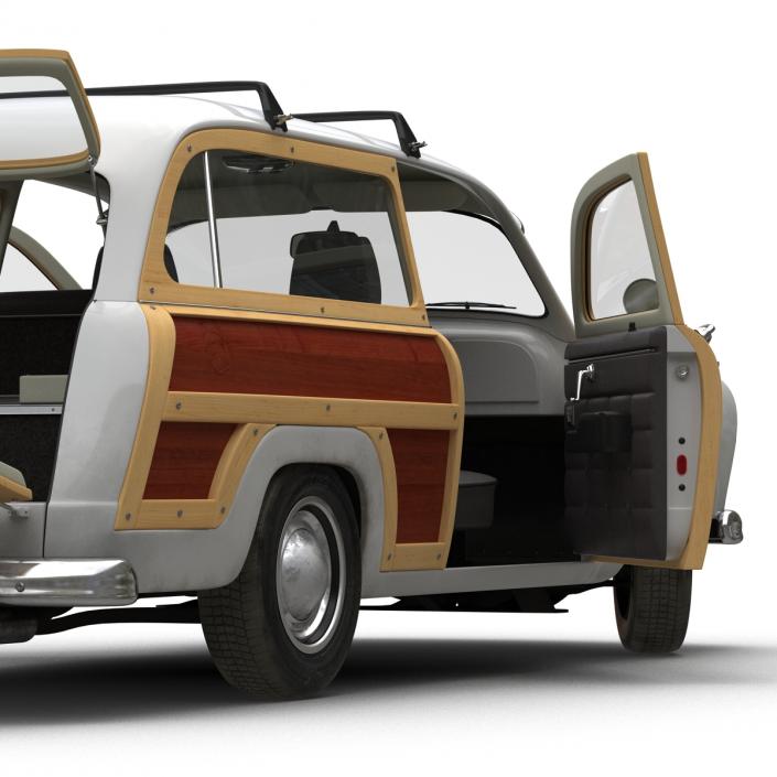 Generic Retro Car 3 3D model