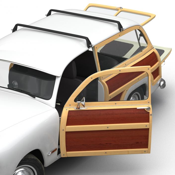 Generic Retro Car 3 3D model