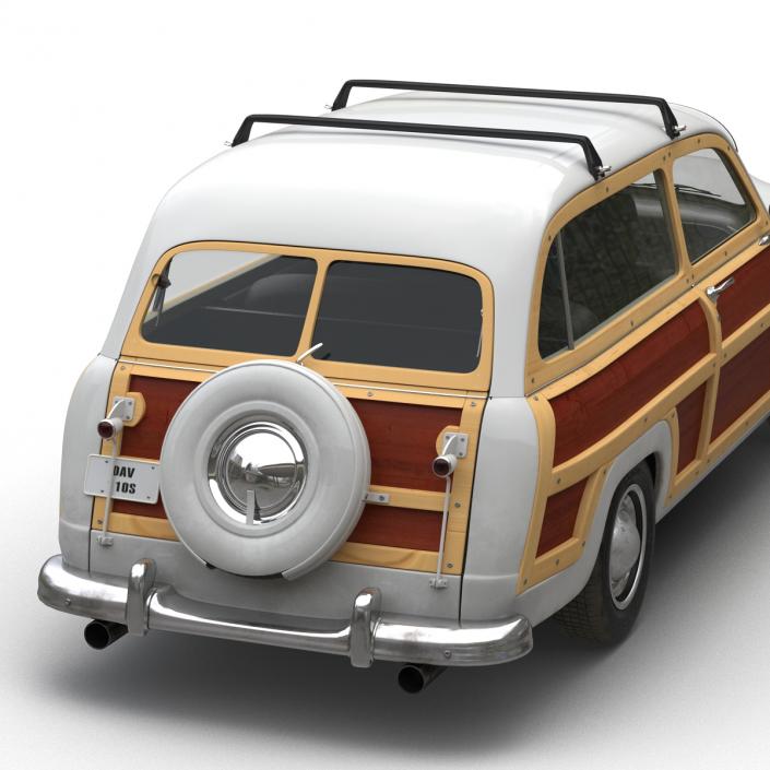 Generic Retro Car 3 3D model