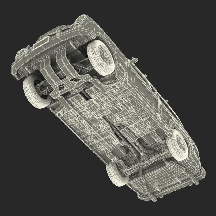 Generic Retro Car 3 3D model