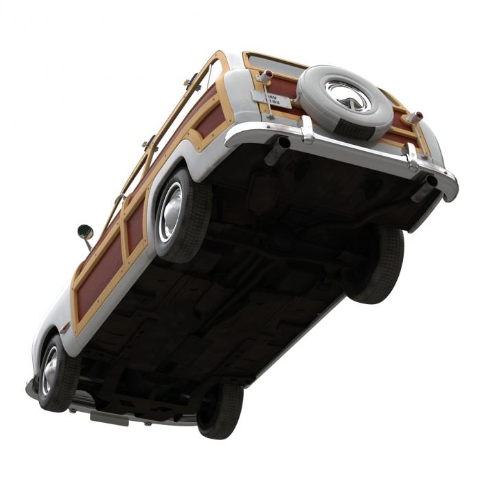 3D Generic Retro Car 3 Rigged