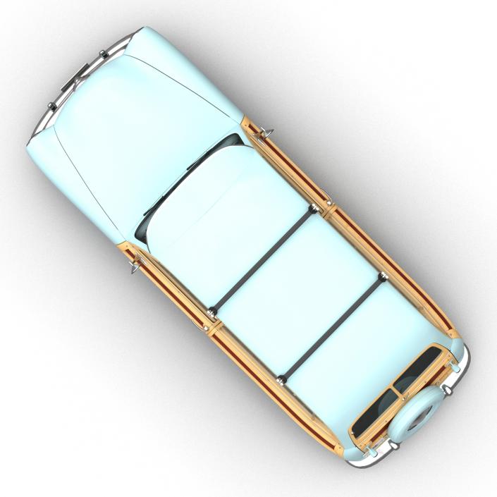 Generic Retro Car 2 3D model