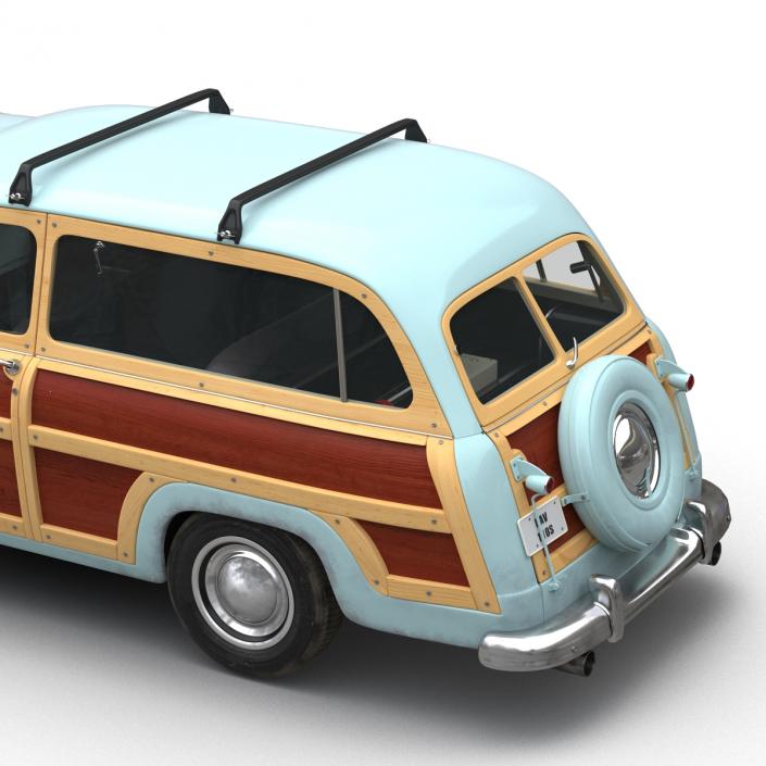 Generic Retro Car 2 3D model