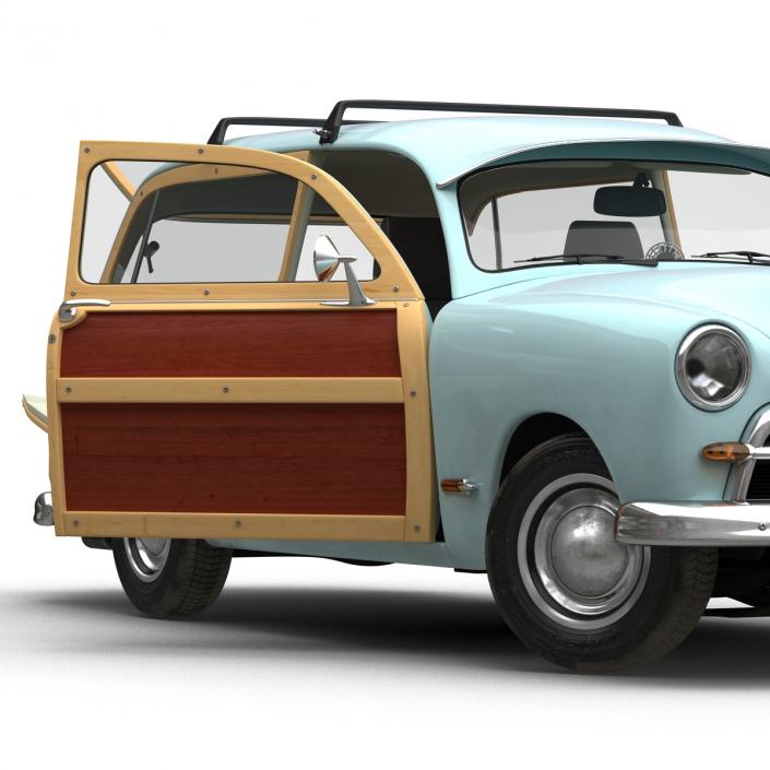 Generic Retro Car 2 3D model