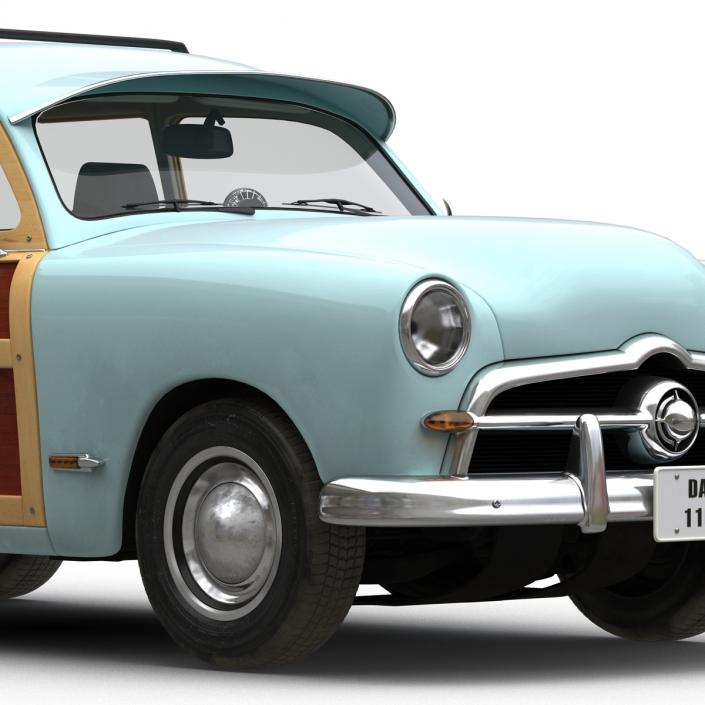 Generic Retro Car 2 3D model