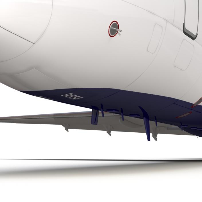 Boeing 717-200 Delta Air Lines Rigged 3D