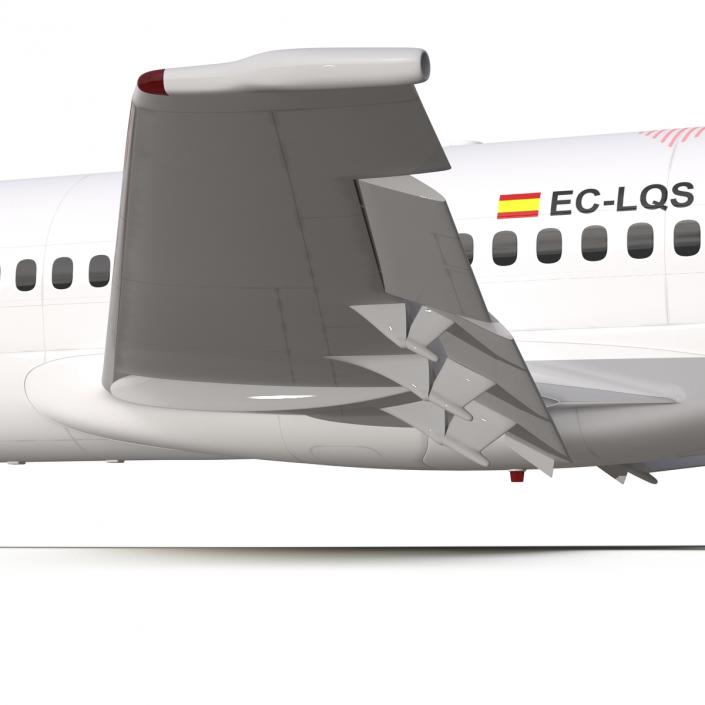 Boeing 717-200 Volotea Rigged 3D model