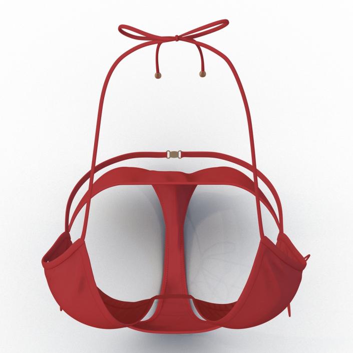 3D Bathing Suit Red