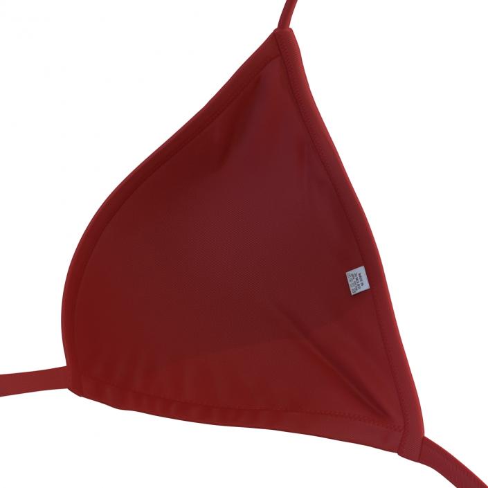 3D Bathing Suit Red