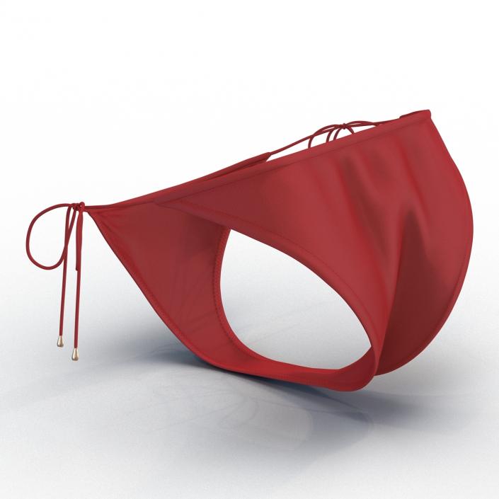 3D Bathing Suit Red