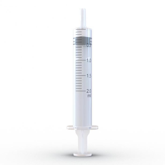 Disposable Syringe 2ml 3D