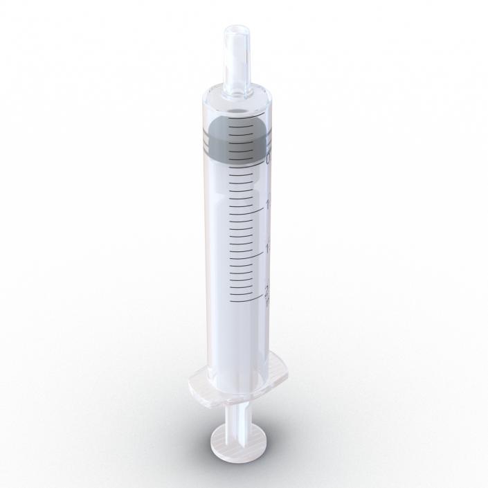 Disposable Syringe 2ml 3D