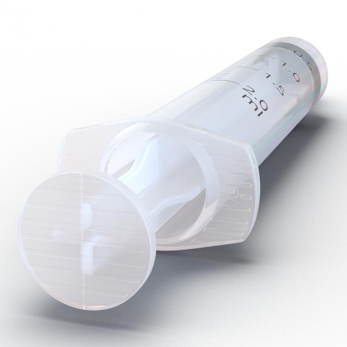 Disposable Syringe 2ml 3D