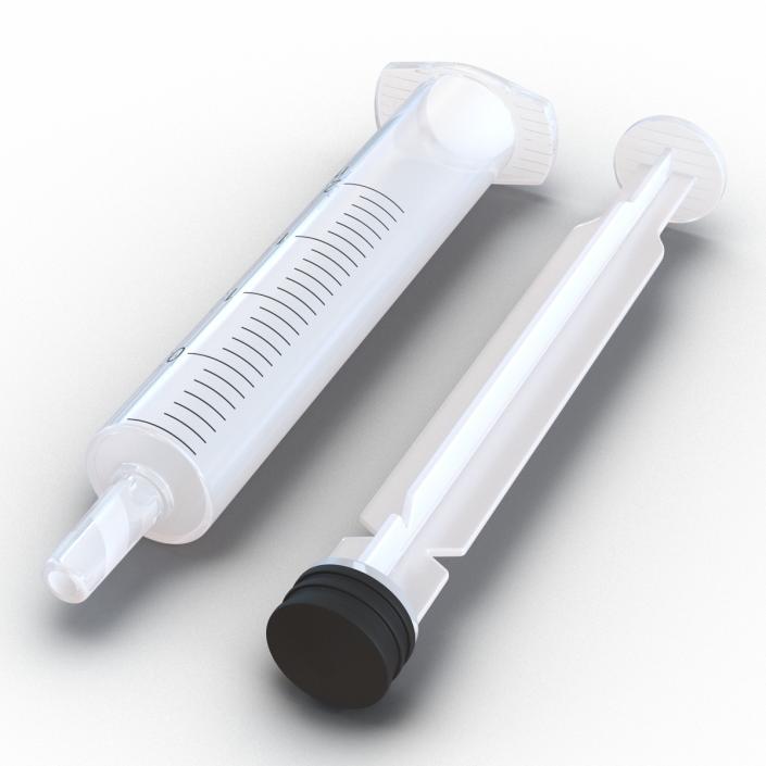 Disposable Syringe 2ml 3D