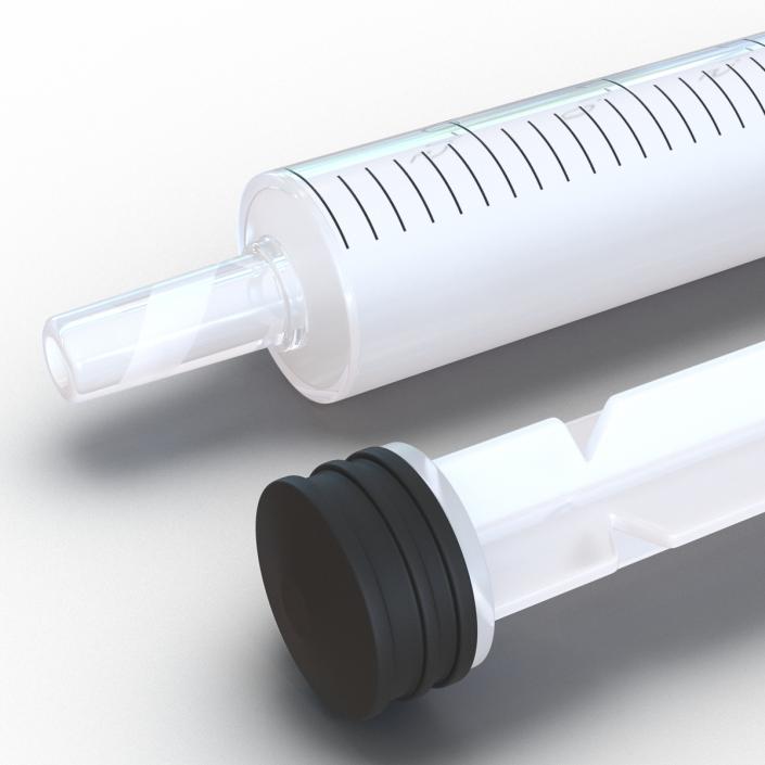 Disposable Syringe 2ml 3D