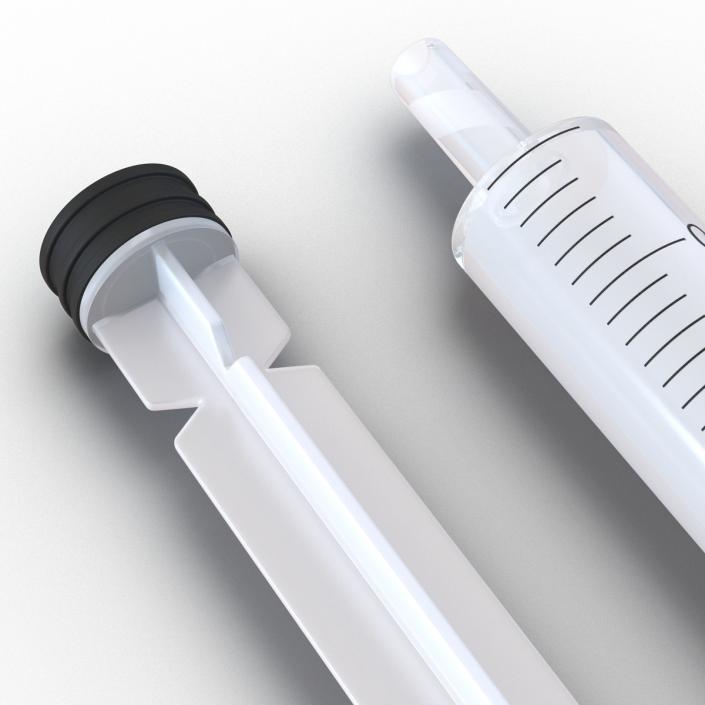 Disposable Syringe 2ml 3D